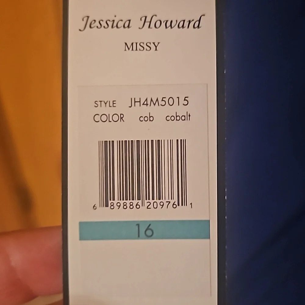 Jessica Howard 16 Cobalt blue dress - Picture 7 of 8